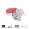 GW62220H   10° ANGLED FLUSH-MOUNTING SOCKET-OUTLET HP - IP44/IP54 - 3P+E 32A 380-415V 50/60HZ - RED - 6H - SCREW WIRING