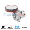 GW63253H  10° ANGLED FLUSH-MOUNTING SOCKET-OUTLET HP - IP66/IP67 - 3P+E 63A 380-415V 50/60HZ - RED - 6H - MANTLE TERMINAL