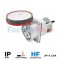 GW68785  10° ANGLED FLUSH-MOUNTING SOCKET-OUTLET - IP67 - 3P+E 125A 380-415V 50/60HZ - RED - 6H - WITH CLEAN CONTACT