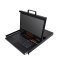 *HT5808 : Kinan 18.5＂8 Port CAT5 LCD KVM over IP Switch 1-Local / 2-Remote Access