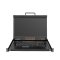 *HT5816 : Kinan 18.5＂16 Port CAT5 LCD KVM over IP Switch 1-Local / 2-Remote Access