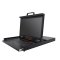 *HT5824 : Kinan 18.5＂24 Port CAT5 LCD KVM over IP Switch 1-Local / 2-Remote Access