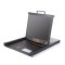 *HT5924 : Kinan 19＂24 Port CAT5 LCD KVM over IP Switch 1-Local / 2-Remote Access