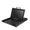 *HT6708 : Kinan 17.3” 8 Port CAT5 LCD KVM over IP Switch 1-Local / 2-Remote Access