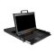 *HT6708 : Kinan 17.3” 8 Port CAT5 LCD KVM over IP Switch 1-Local / 2-Remote Access