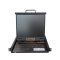 LC1924 : Kinan Single Rail 19” 24 Port CAT5 LCD KVM Switch