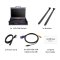 XW1708 : Kinan 17” 8 Port FHD Rackmount LCD KVM Console 1080P