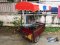 Food cart with roof CTR - 215