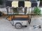 Food cart with roof CTR - 220