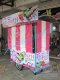 Thai Food cart with roof : CTR - 131