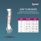 Tynor E03 Wrist Forearm Splint ข้างขวา