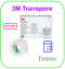 3M Transpore ขนาด 0.5 นิ้ว (24ม้วน/กล่อง)