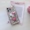 เคสเพชร KT Lover เพชรชมพู+ขาว