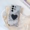 เคสใส ลายกากเพชรหัวใจ (เคส Samsung iPhone)