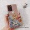 เคสตู้น้ำเงิน หมีทองโบว์ขาว (เคส Samsung iPhone)