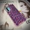เคสเพชร เพชรทั้งหลัง สีม่วง (เคส Samsung iPhone)