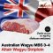เนื้อสันนอก อัลแทร์ ออสเตรเลียวากิว (Altair Wagyu Striploin MBS3/4)