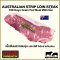 เนื้อสันนอก ตัดสเต็ก แบล็กแองกัส ออสเตรเลีย เกรน เฟด (Striploin Steak Black Angus Australian Grain Fed 150 Days)