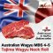 เนื้อสันคอ เนคโรล ทาจิม่า ออสเตรเลียวากิว (Tajima Wagyu Neck Roll MBS 4-5)