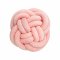 Knot Cushion Clover-Pink