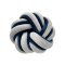 Knot Cushion Star Blue-Gray