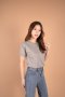 เสื้อยืดคอกลม เทาท็อป