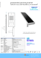 SOLAR BATTERY LED STREET LIGHTING