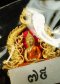 เหรียญฉลุเจริญพร หลวงพ่อโสธร พิมพ์เล็ก เนื้อทองระฆัง ลงยาสีชมพู ฝังเพชรแท้ 3-5 เม็ด หมายเลข 79 (ขายแล้ว)