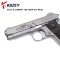 แบลงค์กัน KUZEY M1911 COLT’S COMBAT 100 YEAR G10 สีเงินด้าน พิเศษ แถมลูกฟรี 10 นัด