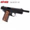 แบลงค์กัน AKSA Colt M1911A1 ORIGINAL สีดำ กริปไม้