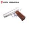 แบลงค์กัน KUZEY SPRINGFIELD COMBAT กริปไม้ สีเงินเงา พิเศษ แถมลูกฟรี 1กล่อง(50นัด)