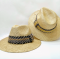 หมวกสานวัสดุธรรมชาติ รุ่น STRAW PANAMA