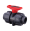 KISTLER MODEL KL-BVDU BALL VALVE DOUBLE UNION UPVC
