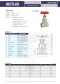 KISTLER GV-200 GATE VALVE STAINLESS STEEL VALVE