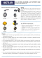 KISTLER KLA100L ALUMINUM WAFER BUTTERFLY VALVE