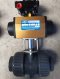 SIRCA Actuator + Ball Valve UPVC บอลวาล์วพลาสติกประกอบกับหัวขับลม