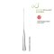 STUDIO WILLIAM Karri Mirror - Side Knife 219 mm. (4 pieces/set)