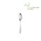 STUDIO WILLIAM Larch Mirror - English Teaspoon 132 mm. (4 pieces/set)