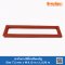 Firebrick silicone rubber gasket T.2mmxW.0.13 m