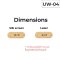 UW-04 Wood Flash Drive แฟลชไดร์ฟ ไม้