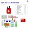 FIRST AID KIT 17ITEM - ADVENTURE RED
