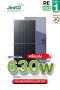 แผงโซล่าเซลล์ Jinko 630W N-type BIFACIAL DUAL GLASS