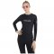 เสื้อดำน้ำ ผู้หญิง  เสื้อว่ายน้ำแขนยาว  เสื้อกันUV99%  มาตรฐาน USA