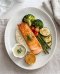 Salmon Steak & Tartar