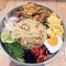 THAI SHRIMP PASTE FRIED RICE WITH SWEET PORK AND ASSORTED