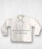เสื้อแจ็คเก็ต สำเร็จรูปสีขาว ผ้าไมโครพีช