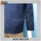 JKM-04 เสื้อแจ็คเก็ต ผ้าไมโคร แบบคอตั้ง สีกรมท่า