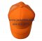 หมวกแก๊ปผ้ามองตากูท์ ชนิดเสริมฟองน้ำด้านหน้า สีส้ม