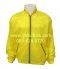 เสื้อแจ็คเก็ต ผ้าร่มมีฮู๊ด สีเหลือง