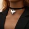 Big Love Choker In Silver